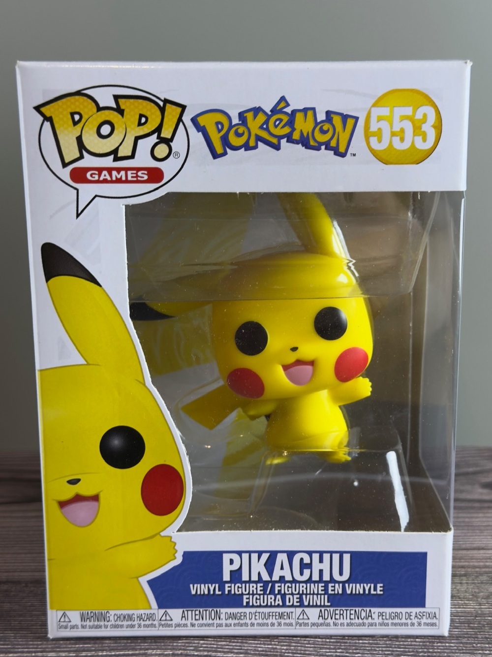 Funko Pop Pokémon Lot Pikachu #553 Jolteon #628 Flareon #629 Vinyl Figures